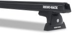 Rhino-Rack Heavy Duty 54in 2 Bar Roof Rack (No Tracks) - Black thumbnail 1