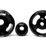 GFB 04-10 WRX/STI 3 Piece Under-Drive Pulley Kit w/ Belts (Crank Alternator & Power Steering) thumbnail 5