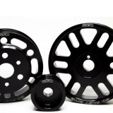 GFB 13 Subaru BRZ / 13 Scion FR-S 3 Pc L/W Pulley Kit (Inc Crank/Alternator/Water Pump Pulleys) thumbnail 3