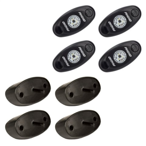Rigid Industries Rock Light Kit- Amber (4 lights) thumbnail 2