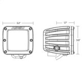 Rigid Industries Protective Polycarbonate Cover - Dually/D2 - Yellow thumbnail 9