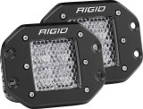 Rigid Industries Dually - Flush Mount - 60 Deg. Lens - Set of 2 thumbnail 1