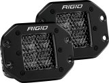 Rigid Industries D Series PRO Midnight Edition - Spot - Diffused - Pair thumbnail 2