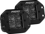Rigid Industries D Series PRO Midnight Edition - Spot - Diffused - Pair thumbnail 3