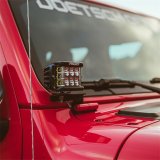 Rigid Industries 2018 Jeep JL - A-Pillar Mount Kit - Mounts Set of D / D-SS / SR-M / Ignite Series thumbnail 7