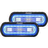 Rigid Industries SR-L Series Surface Mount LED Spreader Pair w/ Blue Halo - Universal thumbnail 1