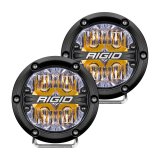 Rigid Industries 14-20 Toyota Tundra A-Pillar Light Kit w/4in. 360-Series Drive thumbnail 8