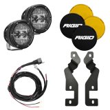 Rigid Industries 2021 Ford Bronco A-Pillar Light Mount Kit (Incl. 4In 360-Series Drive) thumbnail 1