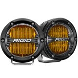 Rigid Industries 360-Series 4in LED SAE J583 Fog Light - Selective Yellow (Pair) thumbnail 1
