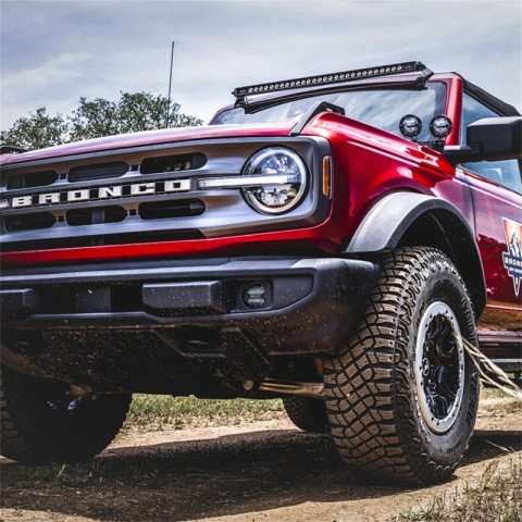 Rigid Industries 21+ Ford Bronco(Excl. 1st Edition) 360-Series PRO SAE Fog Light Kit - White thumbnail 6