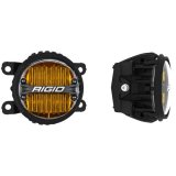 Rigid Industries 12-18 Subaru BRZ / 12+ WRX STI s360-Series 4in LED SAE J583 Fog Light kit - Yellow thumbnail 1