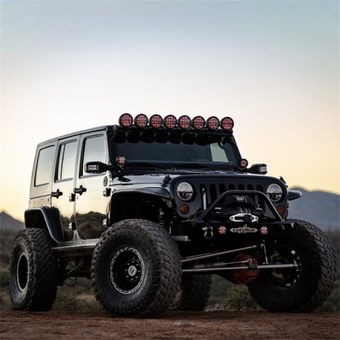 Rigid Industries 360-Series 6in Light Covers - Yellow (Pair) thumbnail 1