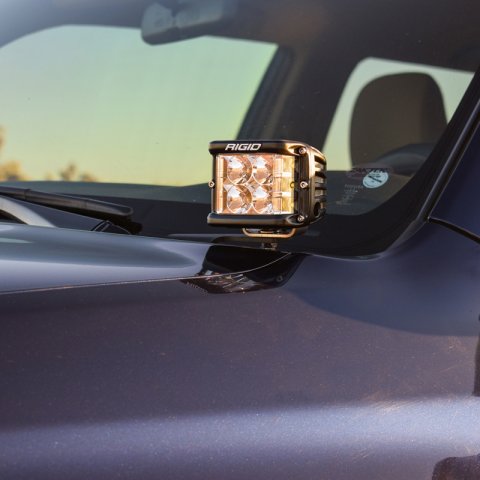 Rigid Industries 10-20 Toyota 4Runner A-Pillar Light Kit w/D-SS Flood thumbnail 8