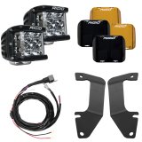 Rigid Industries 14-20 Toyota Tundra A-Pillar Light Kit w/D-SS Flood thumbnail 2