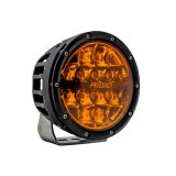Rigid Industries 360-Series 6in SAE Fog w/ Amber PRO Lens - White (Pair) thumbnail 3