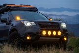 Rigid Industries 360-Series 6in SAE Fog w/ Amber PRO Lens - White (Pair) thumbnail 4