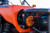 Rigid Industries 360-Series 6in SAE Fog w/ Amber PRO Lens - White (Pair) thumbnail 5