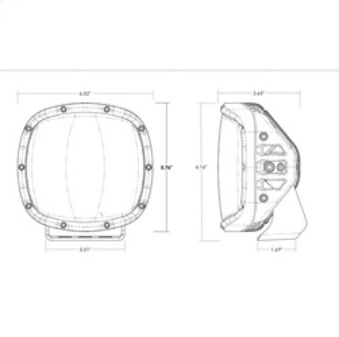 Rigid Industries Adapt XP w/ Amber PRO Lens (Pair) thumbnail 4