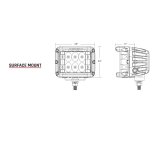 Rigid Industries D-SS Spot w/ Amber PRO Lens (Pair) thumbnail 7