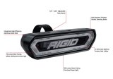 Rigid Industries Chase Tail Light Kit w/ Mounting Bracket - Blue thumbnail 6