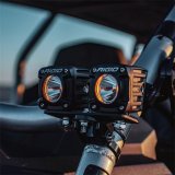 Rigid Industries Revolve Pod w/Amber Trim Ring - Pair thumbnail 4
