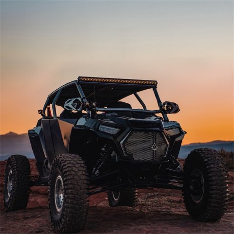Rigid Industries Revolve 40in Bar w/Amber Trim Ring thumbnail 3