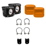 Rigid Industries Side-by-Side Revolve A-Pillar Light Kit thumbnail 2