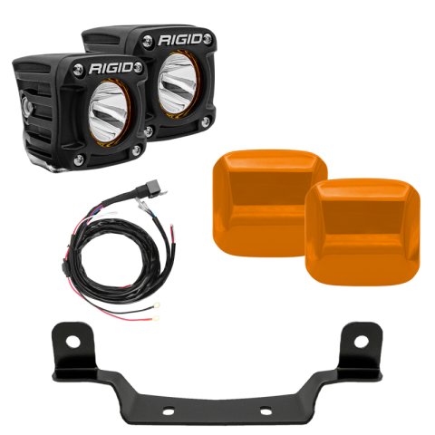 Rigid Industries 2017+ Polaris Pro R/Turbo R Revolve Grille Light Kit thumbnail 1