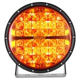 Rigid Industries 360-Series 9in LED Off-Road Spot Beam - Amber thumbnail 4