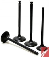 GSC P-D Honda K Series Vtec K20/K24 Chrome Polished Intake Valve - 36mm Head (+1mm) - Set of 8 thumbnail 2