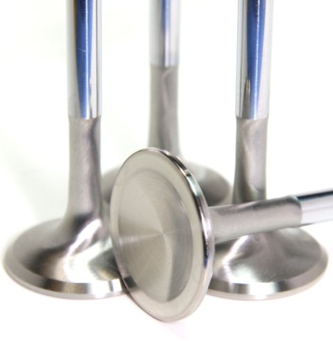 GSC P-D EJ series EJ205/EJ207/EJ257 Chrome Polished Super Alloy Exhaust Valve-32mm Head(STD) -SET 8 thumbnail 1