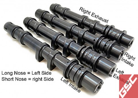 GSC P-D 2006-2007 2.5L Subaru WRX / 2004-2007 Subaru STi S2 Cams 272 Billet (Right Exhaust Cam Only) thumbnail 1