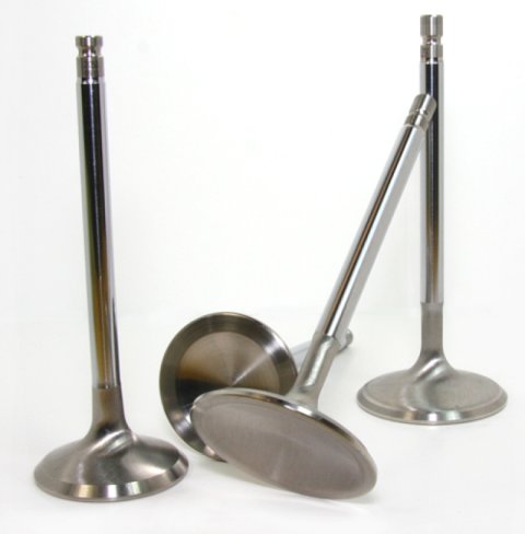 GSC P-D Nissan VR38DETT Chrome Polished Super Alloy Exhaust Valve - 32.15mm Head STD - SINGLE thumbnail 1