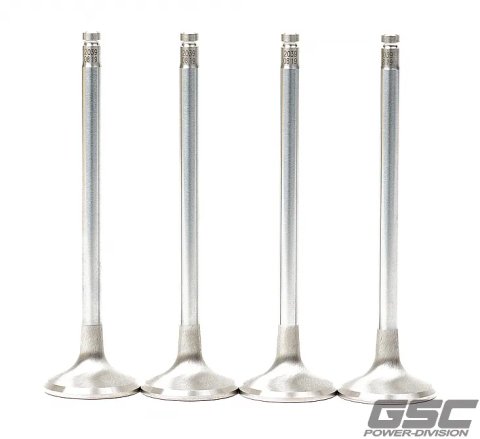 GSC P-D Honda B-Series B16A/B17A/B18C Chrome Alloy Exhaust Valve 28mm Head - 6mm Stem - Single thumbnail 2