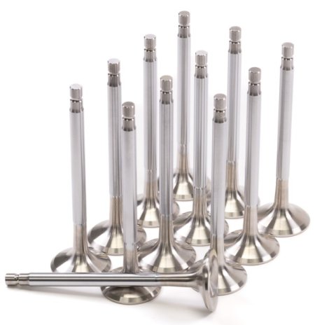 GSC P-D Nissan RB26DETT 30.15mm Head STD 103.24mm Long +1.5mm Tip Exhaust Valve - Set of 12 thumbnail 1
