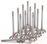 GSC P-D Nissan VR30DDTT 28.5mm Head STD 97.5mm Long Super Alloy Exhaust Valve - Set of 12 thumbnail 1