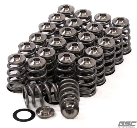 GSC P-D Nissan VQ35 Conical Valve Spring and Titanium Retainer Kit thumbnail 3
