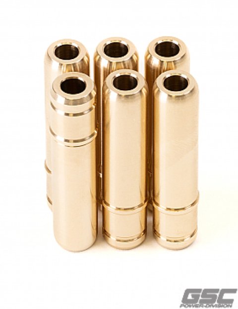 GSC P-D Toyota G16E STD Manganese Bronze Exhaust Valve Guide Stopper Style - Set of 6 thumbnail 2