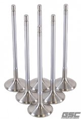 GSC P-D Toyota G16E-GTS 32mm Head (STD) Chrome Polished Exhaust Valve - Set of 6 thumbnail 2