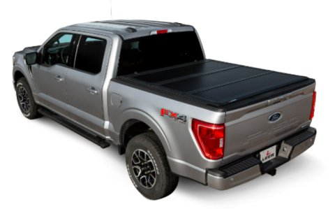 LEER 2015 + GM Colorado/Canyon HF350M 6Ft 2In Tonneau Cover - Folding Compact Standard Bed thumbnail 3