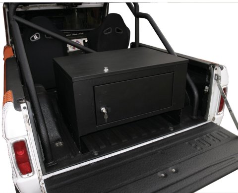 Tuffy Rear Cargo Lockbox Steel Black thumbnail 1