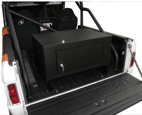 Tuffy Rear Cargo Lockbox Steel Black thumbnail 4