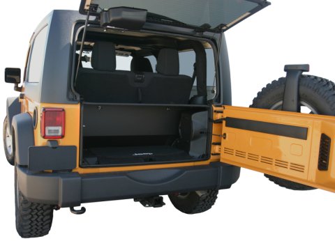 Tuffy Jk Tailgate Security Enclosure- 01Blk 2011+Jk Wg thumbnail 3