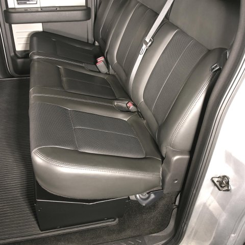 Tuffy Ford F150 Supercrew Underseat Lockbox Full Length W/ Keyed Lock thumbnail 2