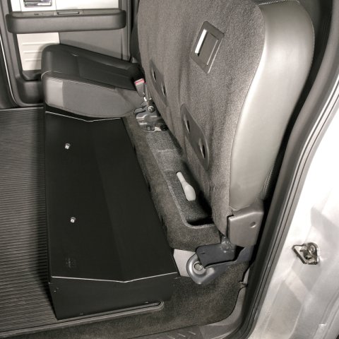 Tuffy Ford F150 Supercrew Underseat Lockbox Full Length W/ Keyed Lock thumbnail 8