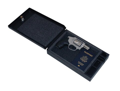 Tuffy Portable Safe/Large 10Inlx6 1/2Inwx2Int Foam Lined