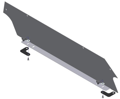 Tuffy Alternate Mounting Kit For 310 In Jk Without Cargo thumbnail 2
