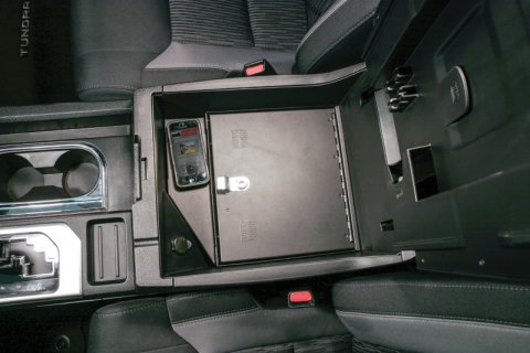 Tuffy Console Safe W/ Keyed Lock For Toyota Tundra W/ Flow Thru Console thumbnail 3