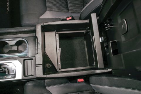 Tuffy Console Safe W/ Keyed Lock For Toyota Tundra W/ Flow Thru Console thumbnail 4