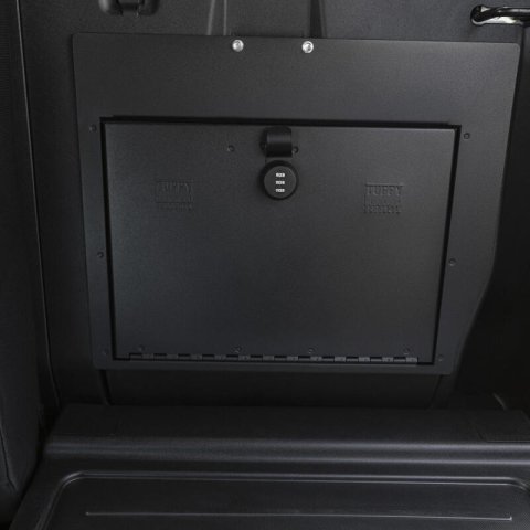Tuffy 05-23 Toyota Tacoma Behind Seat Cubby Cover W/ Combo Lock thumbnail 6
